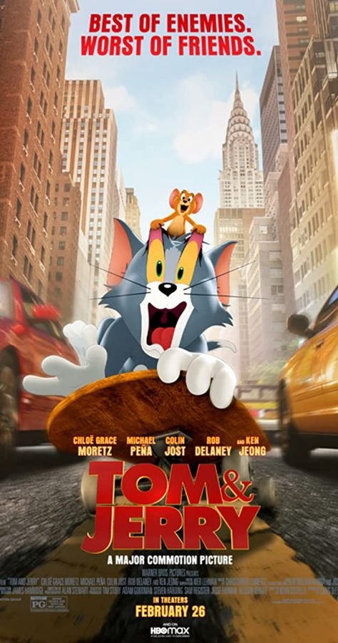 Tom And Jerry Movies, Tim Story, Colin Jost, Light Dragon, Dragon God, Animated Movie Posters, Tom Et Jerry, Ken Jeong, Tom Y Jerry