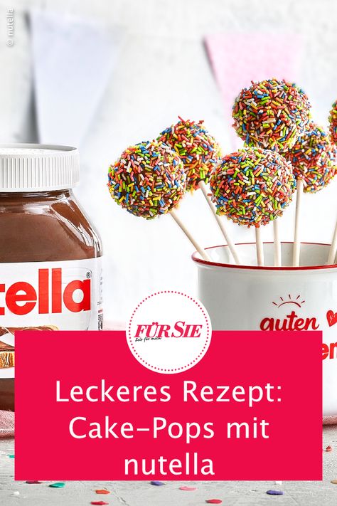 Nutella Cake Pops, Nutella Cake, Sweet Food, Food Inspo, Finger Food, Finger Foods, Cake Pops, Red Peppercorn, Nutella