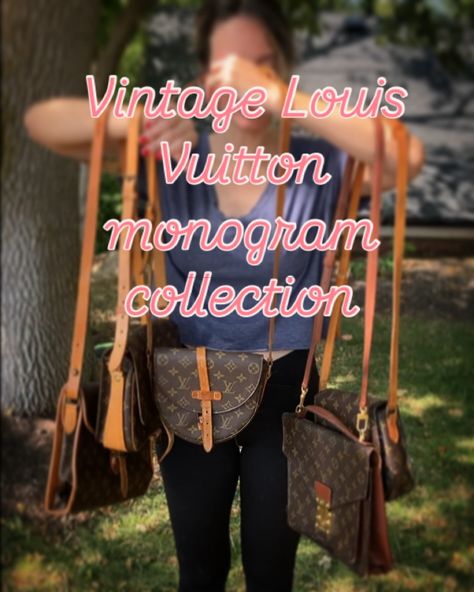 Timeless treasures from the Louis Vuitton archives ✨👜 Featuring iconic styles: Cartouchière, Saint Cloud, Serviette Portfolio, Monceau, and Chantilly. Each piece tells its own story of elegance and craftsmanship. Which one’s your favorite from this vintage collection? #LouisVuitton #VintageLV #MonogramMagic #LuxuryResale #LussoFinds #lvbag #designer #luxury #vintage #monogram Vintage Monogram, Vintage Louis Vuitton, Timeless Treasures, Lv Bag, Luxury Vintage, Vintage Collection, Louis Vuitton Monogram, Style Icons, Louis Vuitton