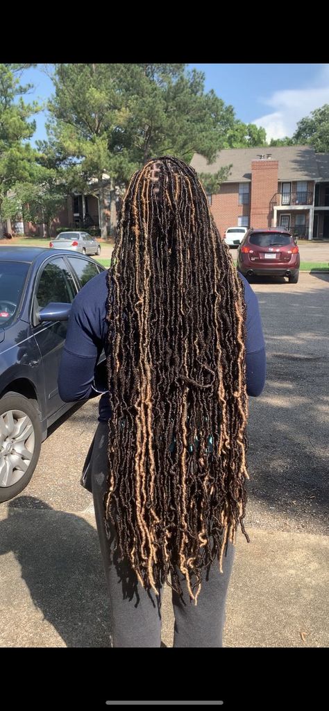 36 Inch Soft Locs, Soft Locs, Locs, Dreadlocks, Hairstyles, Hair Styles, Hair, Beauty