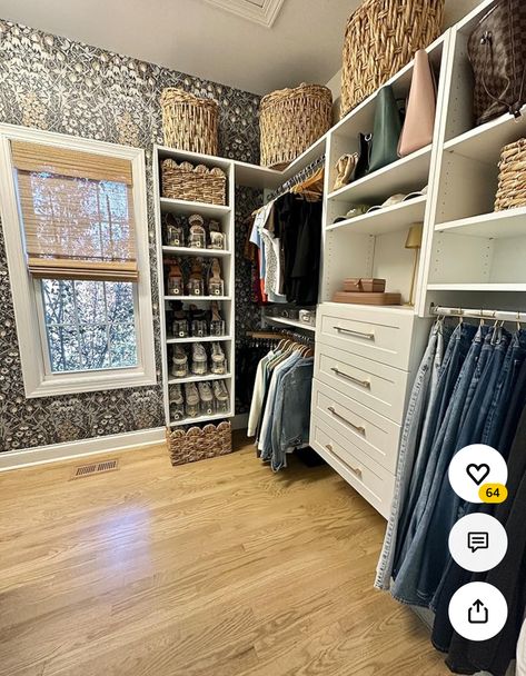 Room To Closet Convert, Bedroom Turned Closet, Spare Room Closet, Closet Master, Guest Bedroom Makeover, Old Home Remodel, Dream Closet Design, Simple Closet, Closet Design Layout