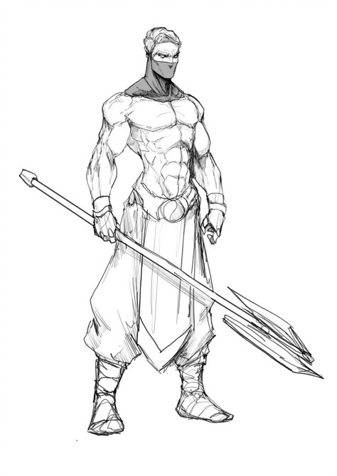 White Drawing, A Drawing, Swords, A Man, Deviantart, Black And White, Anime, White, Black