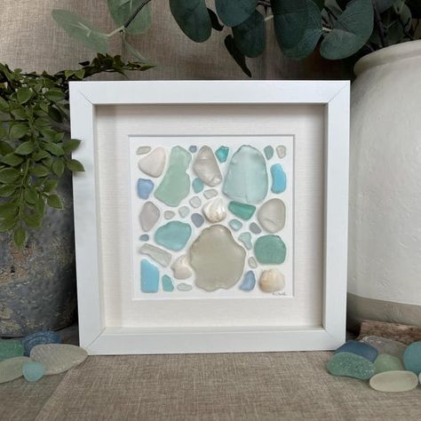 Sea glass art projects