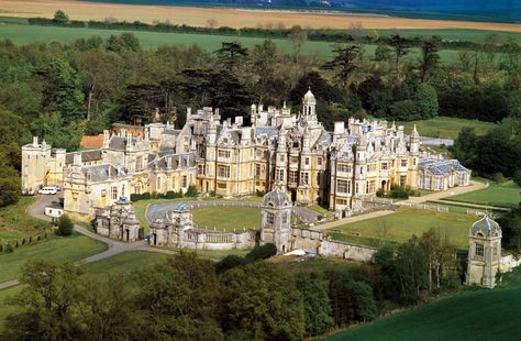 Harlaxton Manor, Grantham, Lincolnshire (Hill House in The Haunting, 1999) Harlaxton Manor, University Of Evansville, Manor Homes, English Castles, Castle Mansion, Stately Homes, Mega Mansions, English Manor, Manor Houses