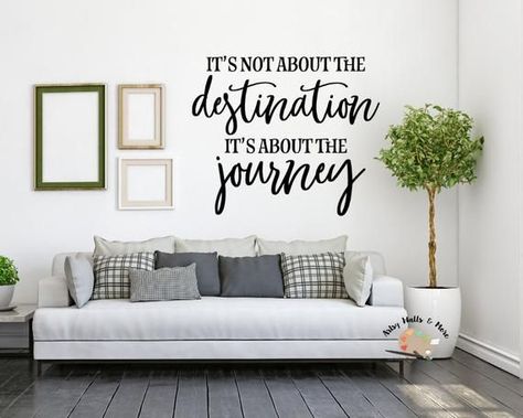 Vinyl Wall Decals Living Room, Office Reception Area Design, Living Room Quotes, Inspirational Wall Decals, Living Room Family, Vinyl Wall Quotes, Quote Decals, Beautiful Quote, Wall Vinyl