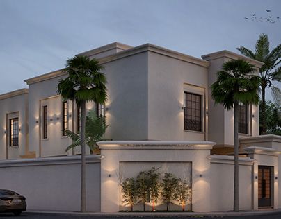 Neoclassical Exterior, Arab House, Night House, Egypt Design, Plans For The Future, Exterior House Design, Architecture Luxury, Dream Closet Design, Facade Architecture Design