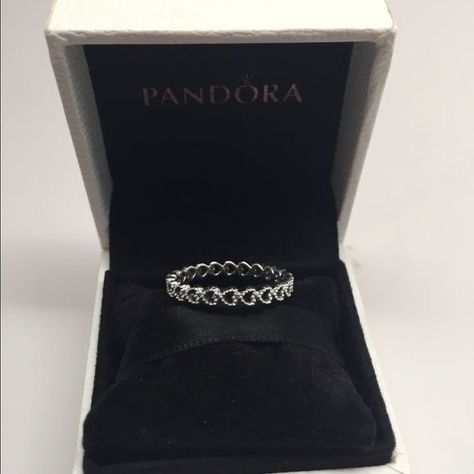 #pandora #bag #jewelry #bijouterie #sparkle Ring Pandora, Pandora Jewelry Rings, Micro Pave Ring, Pandora Ring, Ring Man, Pandora Rings, Celtic Jewelry, Cute Rings, Pandora Bracelets