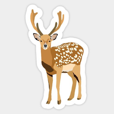 Christmas Stickers Printable, Deer Sticker, Trending Stickers, Happy Stickers, Tumblr Stickers, Autumn Stickers, Hydroflask Stickers, Black Stickers, Bullet Journal Stickers