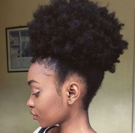 Thick 4c natural hair in a puff Twisted Hair, Pelo Afro, 4c Natural Hair, Beautiful Natural Hair, Natural Hair Beauty, 4c Hair, Natural Hair Updo, Natural Hair Inspiration, Natural Hair Tips