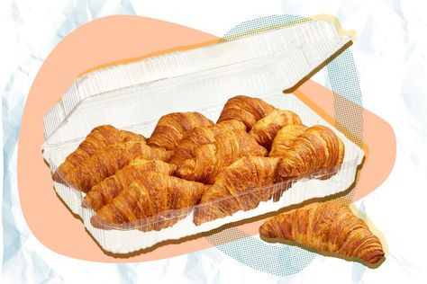 How to Use Up a Dozen Costco Croissants in a Week Croissant Uses, Things To Make With Croissants, Recipes With Croissants, Costco Croissants, Crescent Breakfast, Costco Rotisserie Chicken, Croissant Roll, Savory Bread Puddings, Costco Meals