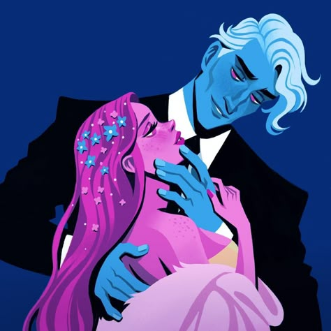 stephanie 🌶 on Instagram: “Persephone and Hades from @usedbandaid ‘s Lore Olympus 🌸 definitely recommend reading this comic, I’ve been really enjoying it 🌸…” Persephone And Hades, Persephone Art, Greek Mythology Art, Lore Olympus, Hades And Persephone, Mythology Art, Greek Myths, Greek Gods, Gods And Goddesses