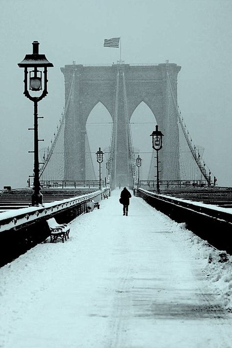 NEW YORK, NEW YORK Snow Photography, Bw Photography, Winter Images, Light Pole, Twin Towers, Street Lamp, To Infinity And Beyond, Summer Bucket Lists, Jolie Photo