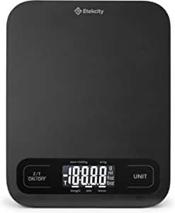 Etekcity Food Kitchen Scale, Digital Grams and Ounces for Weight Loss, Baking, Cooking, Keto and Meal Prep, LCD Display, Medium, 304 Stainless Steel Food Scales, Kitchen Favorites, Gifts 2023, Unit Conversion, Digital Kitchen Scales, Food Scale, Premium Food, Weight Scale, Digital Scale