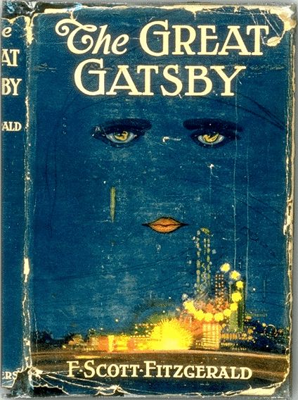 The first edition of F. Scott Fitzgerald’s The Great Gatsby, 1925. Library Mural, Gatsby Book, Book Friends, Mural Inspiration, Michel De Montaigne, Fav Books, Burn Book, Mystery Party, F Scott Fitzgerald