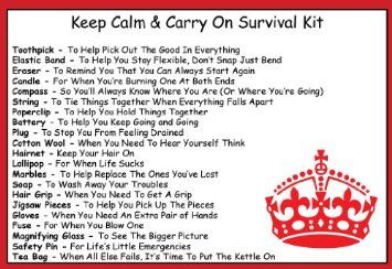 Keep Calm  Carry On Survival Kit In A Can. Humorous Novelty Fun Gift - Present  Card All In One. Birthday/Christmas/Retirement/Boss/Work Colleague/Good Luck/Leaving/Mum To Be/Dad To Be/New Baby/New Parents/Father's Day/Mother's Day/Valentine's Day/Graduation/New Home/Engagement/Wedding/New Job/Best Man/Bridesmaid/Anniversary.: Amazon.co.uk: Kitchen  Home Man Bridesmaid, New Job Survival Kit, Holiday Survival Kit, Birthday Survival Kit, Prepping Supplies, Survival Kit Gifts, Keep Calm Carry On, Good Luck New Job, Survival Supplies