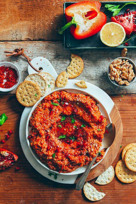 Muhammara Dip, Appetizers Vegetarian, Gluten Free Plant Based, Paleo For Beginners, Salsa Guacamole, Sample Menu, Minimalist Baker, Beginner Meal Planning, Ketogenic Diet For Beginners