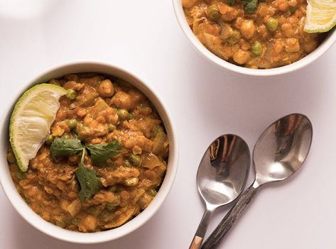 indian inspired lentil curry SLIDE4 Some Nights, Lentil Curry, Indian Inspired, Indian Dishes, Inspired Recipes, Breakfast Recipes Easy, Indian Food, Chana Masala, Lunches And Dinners