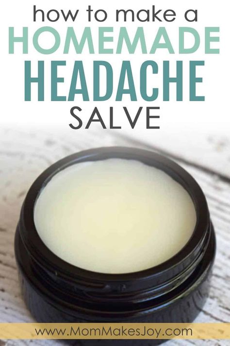 Headache Balm Recipe, Homemade Headache Remedies, How To Make Salves And Balms, Ouroboros Alchemy, Healing Balm Recipe, Headache Salve, Homemade Salve Recipes, Menthol Rub, Balms And Salves