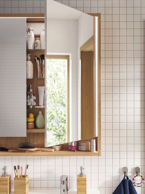 7 reasons why IKEA bathroom storage is right for you - IKEA Modern Family Bathroom, Ikea Bathroom Storage, Ikea Food, Ikea Bathroom, Organization Furniture, Apartment Renovation, Smart Home Technology, Smart Solutions, Home Technology