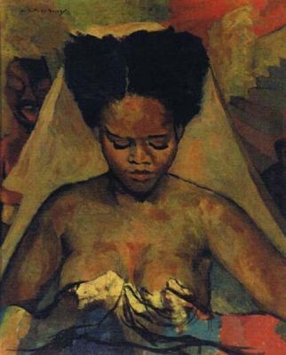 JAIME COLSON | Puerto Plata, Dominican Republic 1901 - Santo Domingo, Dominican Republic 1975 | Modernism. #dominicanart #dominicanartist Dominican Art Paintings, Dominican Art, Puerto Plata Dominican Republic, Santo Domingo Dominican Republic, Figurative Artists, National Art, Women Art, Black Women Art, Madrid Spain