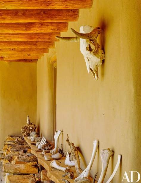 Georgia O'Keeffe's Ghost Ranch in New Mexico Photos | Architectural Digest Ghost Ranch New Mexico, Ghost Ranch, New Mexico Style, Georgia Okeefe, Into The West, Santa Fe Style, Georgia On My Mind, Georgia O Keeffe, O Keeffe