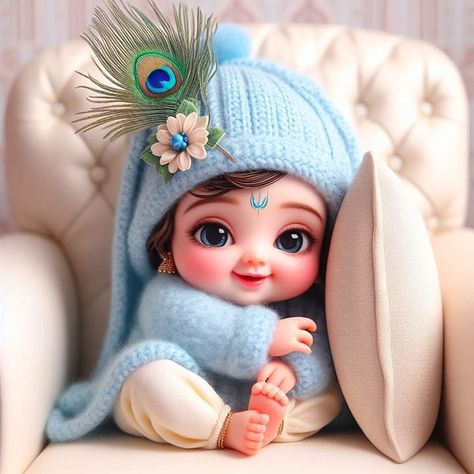 Baby Radha Krishna Images, Baby Murugan Paintings, Little Kanha Ji Images, Cute Pics For Dp, Cute Panda Cartoon, Baby Ganesha, Cute Mobile Wallpapers, Shiva Pics, Little Krishna