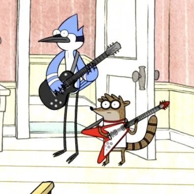 Regular Show Playlist Cover, Margaret Regular Show Icon, Mordicai Icon Regular Show, Avatar Cartoon Network, Regular Show Mordecai And Rigby, Rigby Regular Show Costume, Regular Show Reaction Pics, Mordecai And Rigby Matching Pfp, Regular Show Fanart Human