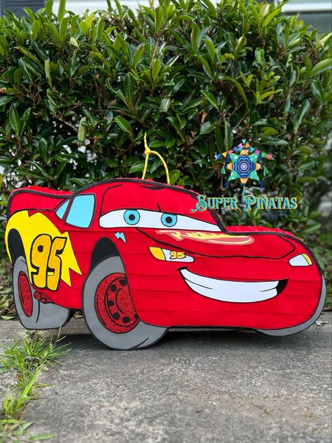 Piñata Cars, Lighting Mcqueen, Baby Shower, Cars, Lighting