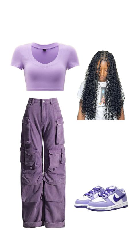 Purple outfits Purple Outfit Aesthetic, Purple Outfit Ideas, Fashion Definition, Outfit Ideas For School, Popular Clothing Styles, Purple Outfit, Real Fashion, Purple Outfits, Birthday Outfits