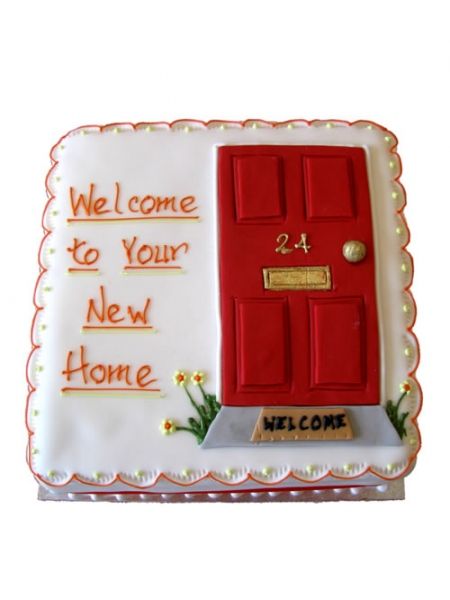 Cake For New Home, Housewarming Party Cake, Home Sweet Home Cake Ideas, House Warming Cake Design, New Home Cake Designs, New Home Cake Ideas, Welcome Cake Ideas, Home Cake Ideas, Welcome Home Cake Ideas