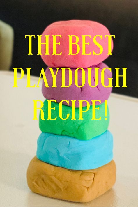 The Best Playdough Recipe, Easy Play Dough Recipe, Make Play Dough, Easy Play Dough, Best Playdough Recipe, Easy Playdough Recipe, Play Dough Recipe, Sensory Dough, Homemade Bread Easy