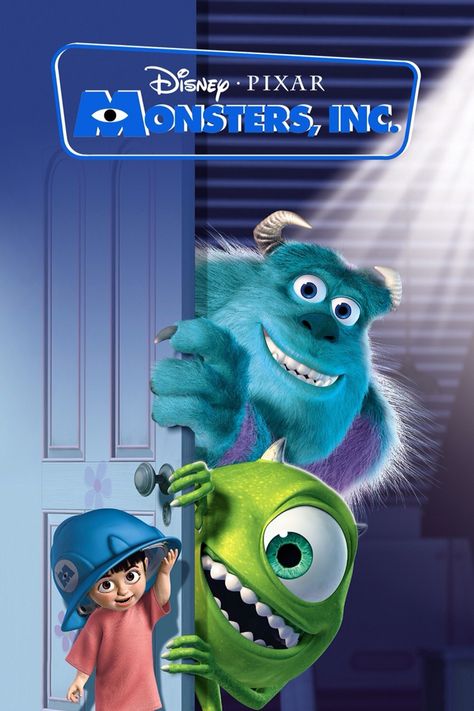 Monsters Inc. with Sulley,Mike & Boo! Monsters Inc Movie, Halloween Films, Tam Film, Animated Movie Posters, Steve Buscemi, Pixar Films, Disney Animated Movies, Scary Monsters, Film Disney