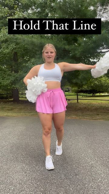 Cheer Coach Claudia Ralph on Instagram: "MATERIAL MONDAY! It’s time to hold that line! Change up your regular sideline cheers and add this in during football season… easy to add ripples here at the end as well! Look out for more material coming soon! #cheer #cheerleading #cheerleader #cheerteam #cheerteam #cheercoach #cheercoaches" Sideline Cheers For Football, Cheers And Chants, Sideline Cheer, Cheer Coach, Football Cheer, Cheer Coaches, Cheer Team, Football Season, Amazon Finds