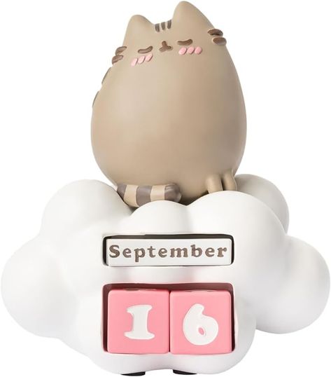 Pusheen Perpetual Calendar | Flip Calendar | Pusheen Calendar | Pusheen Desk Calendar | Pusheen Gifts | Pusheen Figure | Kawaii Stuff Pusheen Calendar, Pusheen Gifts, Desktop Planner, Flip Calendar, Pusheen Cute, Cool Calendars, Cat Calendar, Cute Calendar, Pusheen Cat