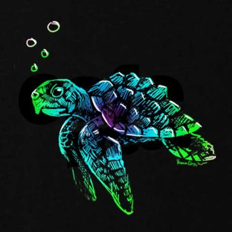 . Neon Pen Art, Rainbow Scratchboard Art, Scratch Book Art, Rainbow Scratch Art Ideas, Scratch Art Ideas, Draw Turtle, Scratch Paper Art, Scratchboard Art, Acrylic Art Projects