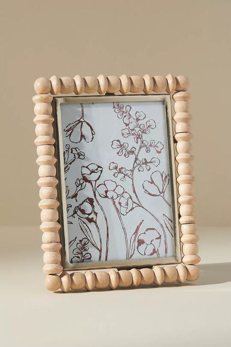 Hudson Frame | Anthropologie Boho Picture Frames, Anthropologie Fall, Soft Decor, Decorative Frame, Christmas Wood Crafts, Wooden Mirror, Candles For Sale, Bhldn Weddings, Safari Nursery