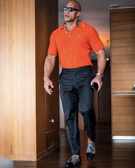 Formal Men Outfit, Mens Casual Outfits Summer, The Rock Dwayne Johnson, Mens Casual Dress Outfits, Men Stylish Dress, Mens Fashion Classy, Mens Fashion Casual Outfits, Stylish Mens Outfits, Mens Casual Dress