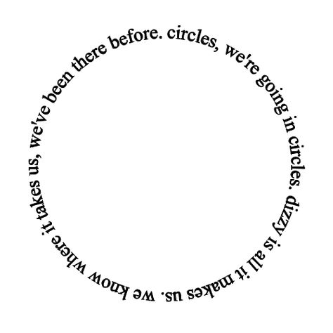 circles Cycle Tattoo, 1d Songs, One Direction Lyrics, One Direction Songs, Break The Cycle, Midnight Memories, I Love One Direction, 1d And 5sos, Zayn Malik