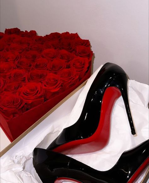 Louis Boutin Shoes, Christian Louboutin Aesthetic, Louboutin Aesthetic, Slavic Aesthetic, Bad And Bougie, Fashion Shoes Heels, Ysl Heels, Platform High Heel Shoes, Christian Louboutin Heels