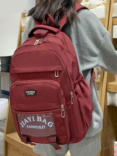 Red School Bag, Office Backpack, Red Office, Stylish School Bags, Functional Backpack, Breathtaking Photography, Red Backpack, Llbean Backpack, School Bag