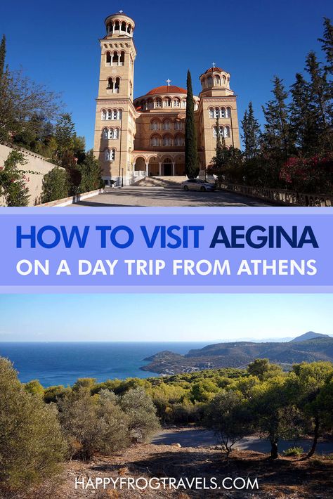 Visiting Aegina from Athens Sea Can, Winter Destinations, Trendy Beach, Century City, Greece Holiday, Famous Buildings, Visiting Greece, Summer Months, Greece Travel