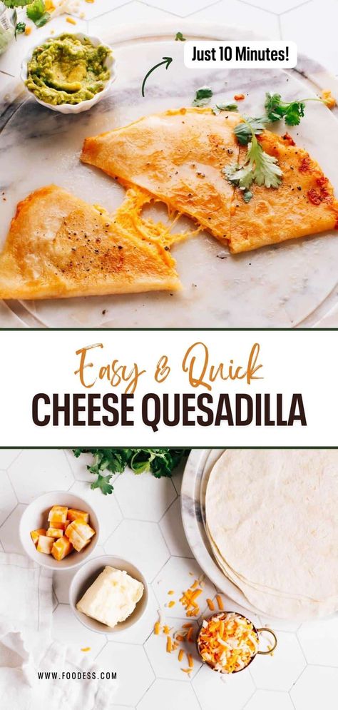 Having explored Mexico extensively, I've discovered the secrets to crafting a flawless cheese quesadilla that oozes with cheesy perfection. Beyond being just a quick weeknight fix, it's become a cherished dinner option I genuinely adore. Crafting the perfect cheese quesadilla involves warming a tortilla, usually a soft flour one, on a skillet or griddle. Then comes the essential step - lavishing the tortilla with an abundance of flavorful Mexican cheese blend. Find the full recipe on my blog Mexican Quesadilla, Mexican Cheese Blend, Cheese Quesadilla Recipe, Cheesy Quesadilla, Shredded Beef Tacos, Quesadilla Recipe, Cheese Quesadilla, Quesadilla Recipes, Mexican Cheese