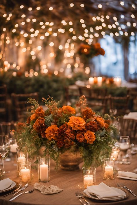 Rust orange wedding theme: rust orange and gold wedding table centre piece 

Rust orange wedding | rust orange wedding theme | rust orange wedding decor | rust orange wedding inspiration | rust orange wedding trends | rust orange wedding styling | orange and gold wedding  | orange and gold wedding table centre piece | rust orange wedding centre piece | wedding table centre piece | orange and gold wedding styling Orange And Gold Wedding, Rust Orange Wedding, Orange Wedding Decor, Orange Wedding Decorations, Orange Wedding Theme, Orange Wedding Themes, Whimsical Wedding Decorations, Wedding Orange, Romantic Wedding Decor