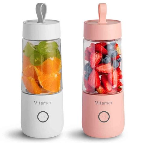 Welcome to our shop! Because of the light reason, the product appears slight color difference is normal.If you have any questions about the product, please contact customer service before placing an o Blender Smoothie, Juice Maker, Juicing With A Blender, Fruit Juicer, Electric Juicer, Smoothie Makers, Blender Bottle, Smoothie Blender, Juice Cup