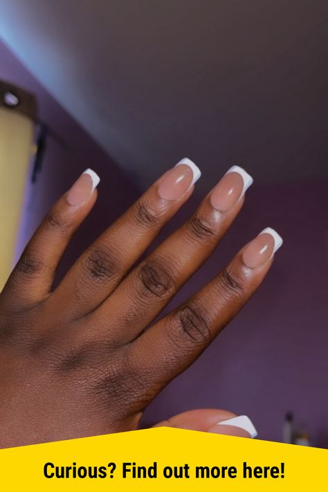 Short Nail Press Ons, Small French Tips Nails, French Tip Nails Press On, French Tip With Gold Accent, Pink And White French Tip Nails, Square Tip Nails, French Tip Press Ons, Amazon Nails, Nails Preppy Btartbox Nails, French Tips, Nail Games, French Nails, Beautiful Nails, Press On Nails, You Nailed It, Elevate Your Style, Show Off