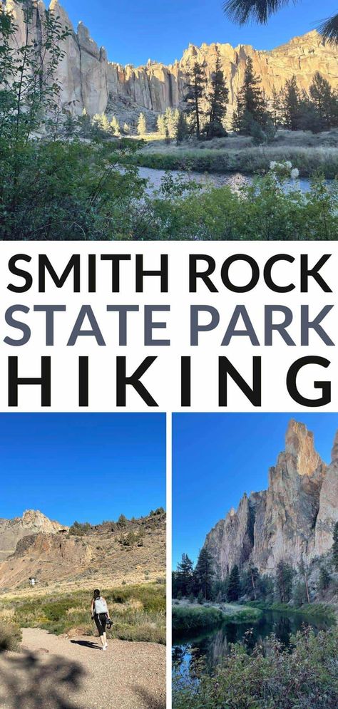 For a breathtaking experience, Smith Rock hiking is sure to please. The state park in Central Oregon takes you past amazing views all around. Bouldering Wall, Oregon State Parks, Smith Rock State Park, Cascade Mountains, Rock Climbers, Central Oregon, Recreational Activities, Oregon State, Amazing Views