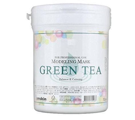 700ml Modeling Mask Powder Pack Green Tea for Soothing and Anti Oxidation * Click image to review more details. (Note:Amazon affiliate link) Anskin Modeling Mask, Mask Powder, Green Tea Mask, Green Tea Extract, Facial Masks, Skin Elasticity, Coconut Oil Jar, Green Tea, Sensitive Skin