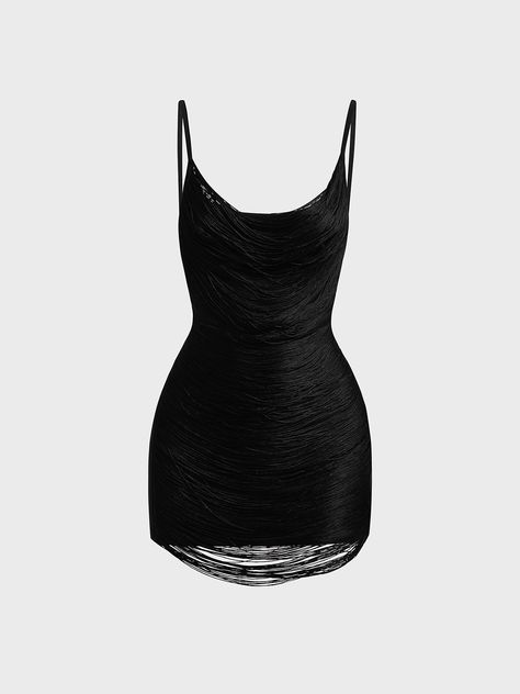 An exclusive offer for you——Affordable prices at Kollyy store, SPU: 48QCDRBM34DE, Color: Black, Sleeve Length:Sleeveless, Thickness:Regular. Black Bodycon Outfit, Bodycon Outfit, Black Dress Mini, Vampire Ball, Clothes Pajamas, Dressy Clothes, Short Black Dress, Bodycon Outfits, Beautiful Photoshoot Ideas