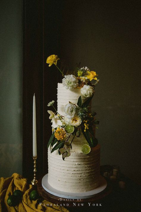 The couple chose green and yellow as their key wedding theme accent colors – the result was a fresh and fun country feel. 

Deep greens and sunbeams combine to create this lush and elegant wedding color palette! It might be a more muted tone, but yellow still makes a radiant statement in bouquets, centerpieces, and the wedding cake. Dark Green And Pale Yellow Wedding, Emerald And Yellow Wedding, Yellow And Green Wedding Cake, Yellow And Green Wedding Theme, Green Yellow Wedding, Phoebe Wedding, Green And Yellow Wedding, Yellow And Green Wedding, Pale Yellow Weddings