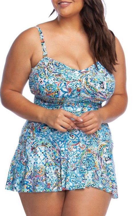 24 Plus Size Swimdresses - Plus Size Swimwear Swimsuits - Alexa Webb - alexawebb.com #plussize #alexawebb #plussizeswim Plus Size Swim Dress, Swimsuit Plus Size, Alexa Webb, Swimwear Plus Size, Plus Size Swimsuit, Plus Size Swim, Curvy Plus Size, Plus Size Swimsuits, Pretty Lingerie